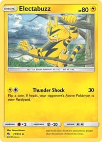 Electabuzz - SM - Lost Thunder - Pokemon card
