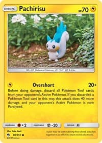 Pachirisu - SM - Lost Thunder - Pokemon card