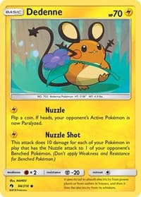 Dedenne (84) - SM - Lost Thunder - Pokemon card