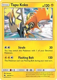 Tapu Koko - SM - Lost Thunder - Pokemon card