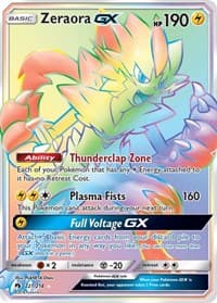 Zeraora GX (Secret) - SM - Lost Thunder - Pokemon card