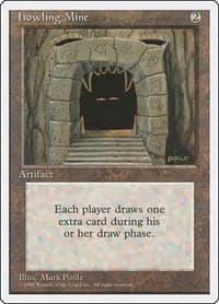 Howling Mine - Fourth Edition - Magic: The Gathering card