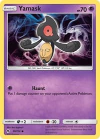 Yamask - SM - Lost Thunder - Pokemon card