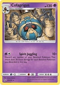 Cofagrigus - SM - Lost Thunder - Pokemon card