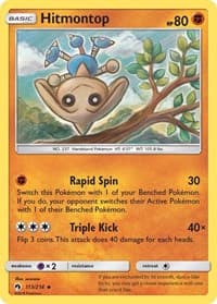 Hitmontop - SM - Lost Thunder - Pokemon card