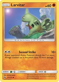 Larvitar (115) - SM - Lost Thunder - Pokemon card
