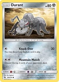 Durant - SM - Lost Thunder - Pokemon card