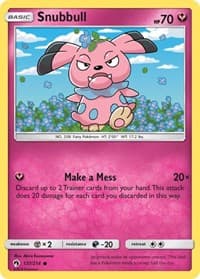 Snubbull - SM - Lost Thunder - Pokemon card