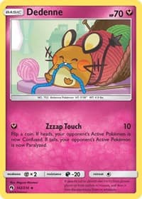 Dedenne (142) - SM - Lost Thunder - Pokemon card