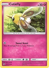 Cutiefly - SM - Lost Thunder - Pokemon card