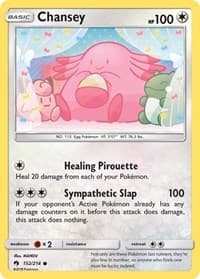 Chansey - SM - Lost Thunder - Pokemon card