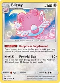 Blissey - SM - Lost Thunder - Pokemon card
