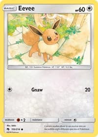 Eevee - SM - Lost Thunder - Pokemon card