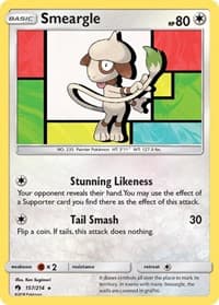 Smeargle - SM - Lost Thunder - Pokemon card