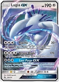 Lugia GX - SM - Lost Thunder - Pokemon card