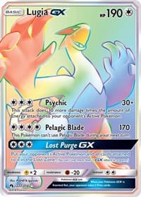 Lugia GX (Secret) - SM - Lost Thunder - Pokemon card