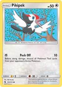 Pikipek (163) - SM - Lost Thunder - Pokemon card