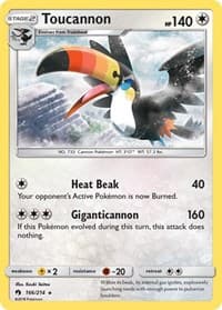 Toucannon - SM - Lost Thunder - Pokemon card