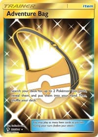 Adventure Bag (Secret) - SM - Lost Thunder - Pokemon card