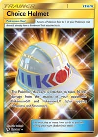 Choice Helmet (Secret) - SM - Lost Thunder - Pokemon card