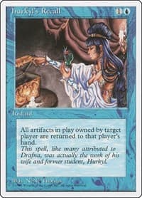Hurkyl's Recall - Fourth Edition - Magic: The Gathering card