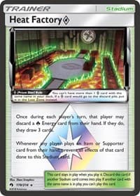 Heat Factory Prism Star - SM - Lost Thunder - Pokemon card