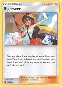 Sightseer - SM - Lost Thunder - Pokemon card