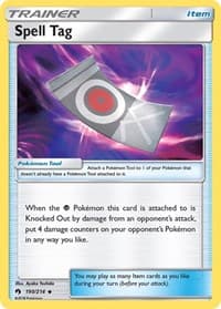 Spell Tag - SM - Lost Thunder - Pokemon card