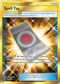 Spell Tag (Secret) - SM - Lost Thunder - Pokemon card