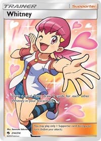 Whitney (Full Art) - SM - Lost Thunder - Pokemon card