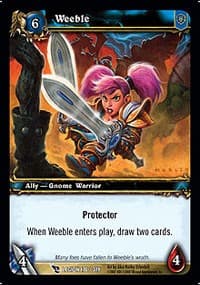 Weeble - March of the Legion - WoW card