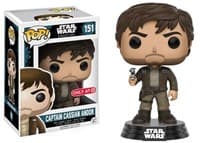 Star Wars: Captain Cassian Andor (Bobble-Head) (Target Exclusive) - Pop! Vinyl - Funko card