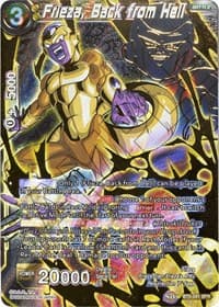 Frieza, Back from Hell (SPR) - Miraculous Revival - Dragon Ball Super: Masters card