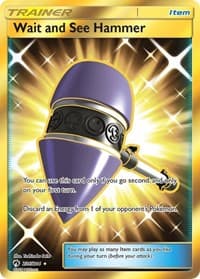 Wait and See Hammer (Secret) - SM - Lost Thunder - Pokemon card