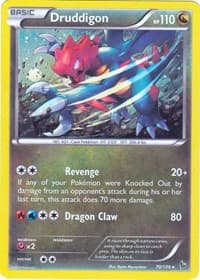 Druddigon - 70/106(Cosmos Holo) - Blister Exclusives - Pokemon card