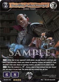 Baron Elliott, the Grand Mastermind - Reckoning of Vashr - Dragoborne card