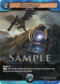 Caught Unawares - Reckoning of Vashr - Dragoborne card