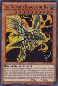 The Winged Dragon of Ra (JMPS-EN006) - Shonen Jump Magazine Promos - YuGiOh card