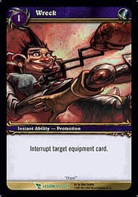 Wreck - March of the Legion - WoW card