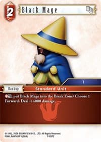 Black Mage (7-007C) - Opus VII - Final Fantasy TCG card