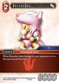 Berserker - Opus VII - Final Fantasy TCG card