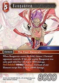 Baugauven - Opus VII - Final Fantasy TCG card