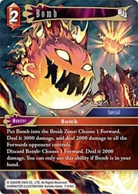 Bomb - Opus VII - Final Fantasy TCG card