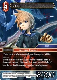 Lann - Opus VII - Final Fantasy TCG card