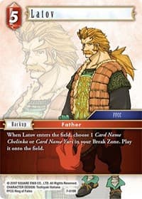 Latov - Opus VII - Final Fantasy TCG card