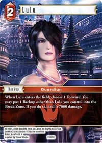 Lulu - Opus VII - Final Fantasy TCG card