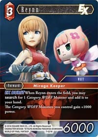 Reynn EX - Opus VII - Final Fantasy TCG card