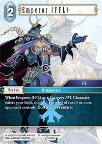 Emperor (FFL) - Opus VII - Final Fantasy TCG card