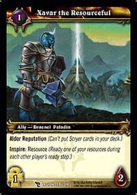 Xavar the Resourceful - March of the Legion - WoW card