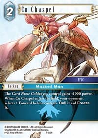 Cu Chaspel - Opus VII - Final Fantasy TCG card